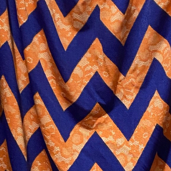 Joyce Gator orange blue UF dress sz L - Picture 5 of 9